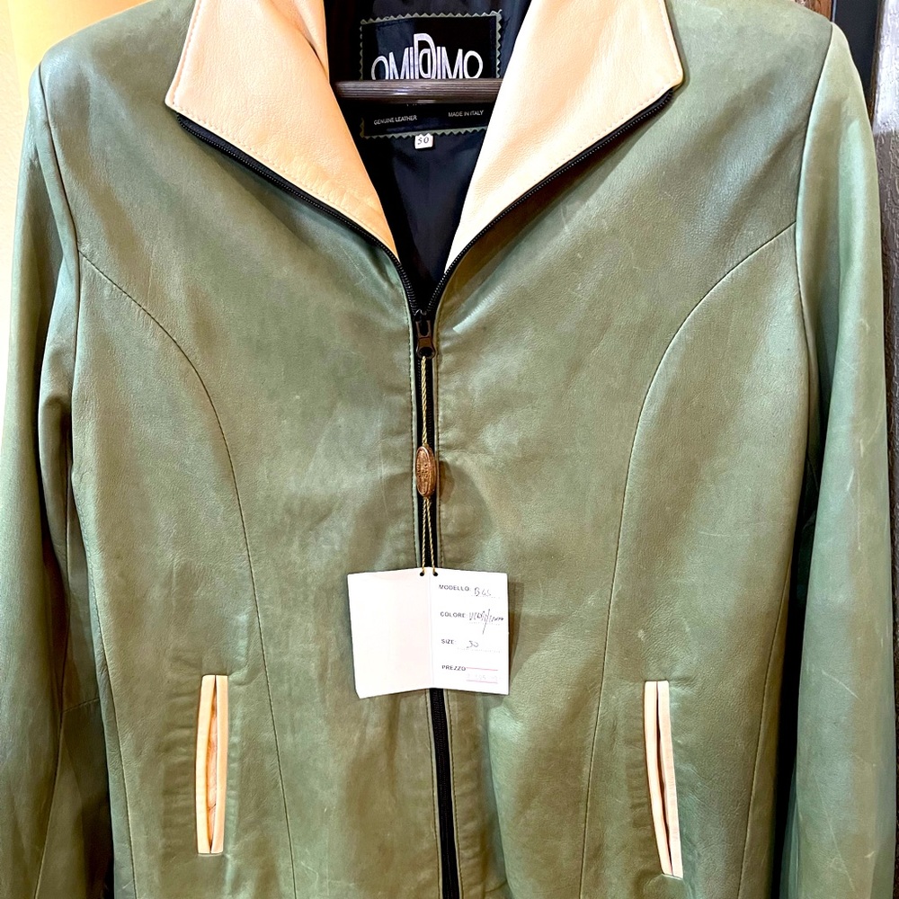 Italian leather jacket